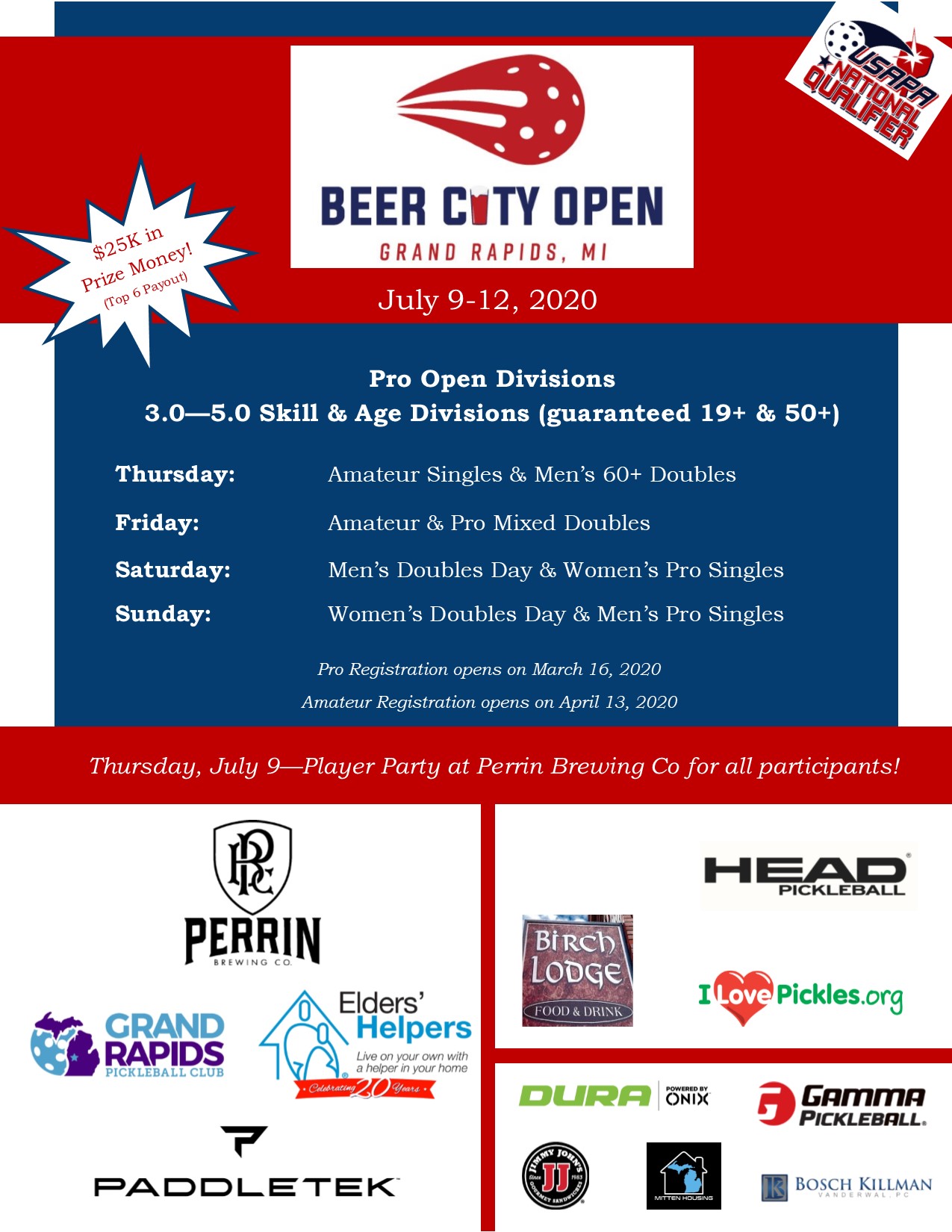 Beer City Open Grand Rapids Pickleball Club